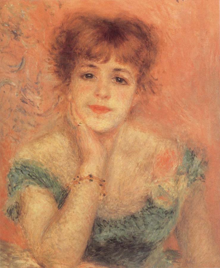 Portrait of t he Actress Jeanne Samary